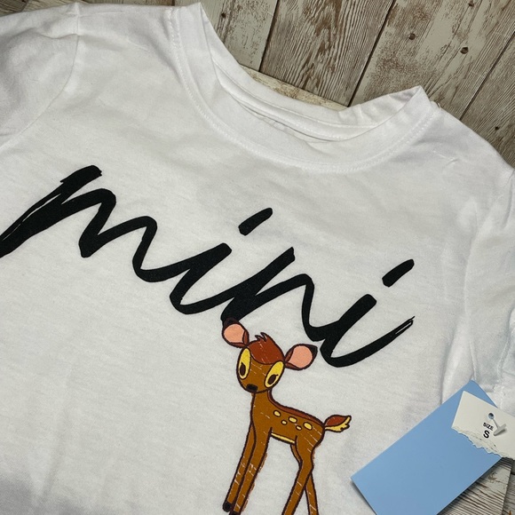Disney Bambi Girls T-Shirt Size 6/6X